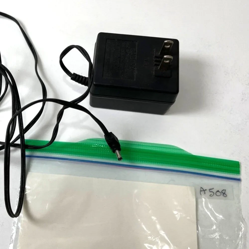 J.S.Y. AC Power Adapter 9V 600mA Plug-In Class 2 Power Supply Black